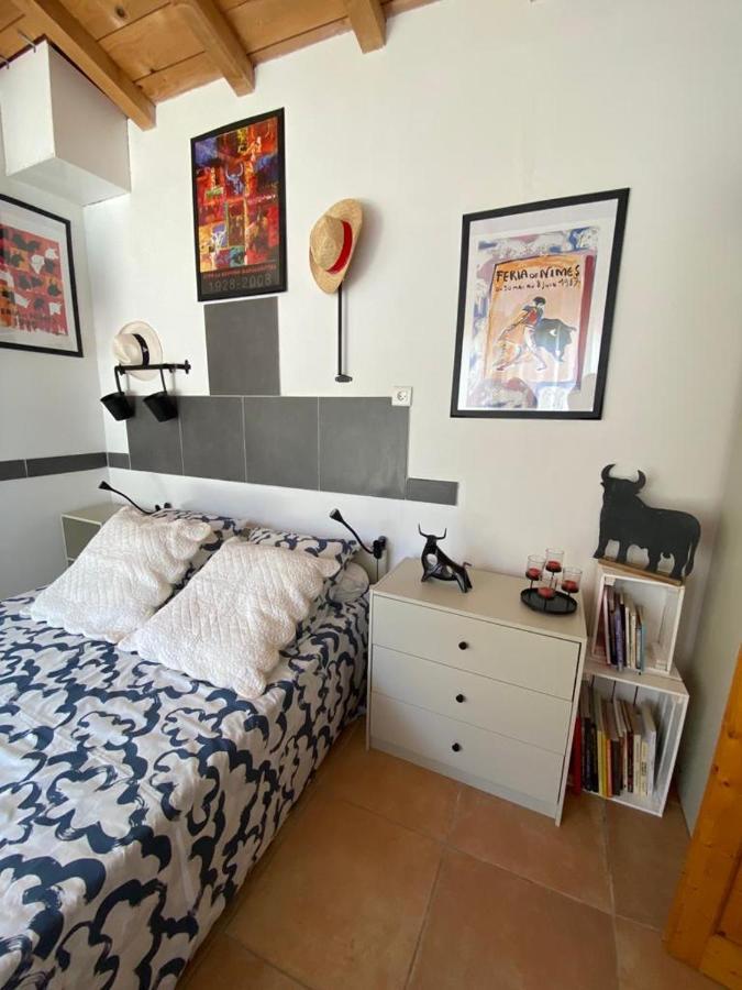 Bed and Breakfast Au Mazet Du Parc Lédenon Esterno foto